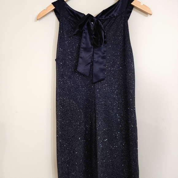 Navy sparkle dress - Picture 2 of 2